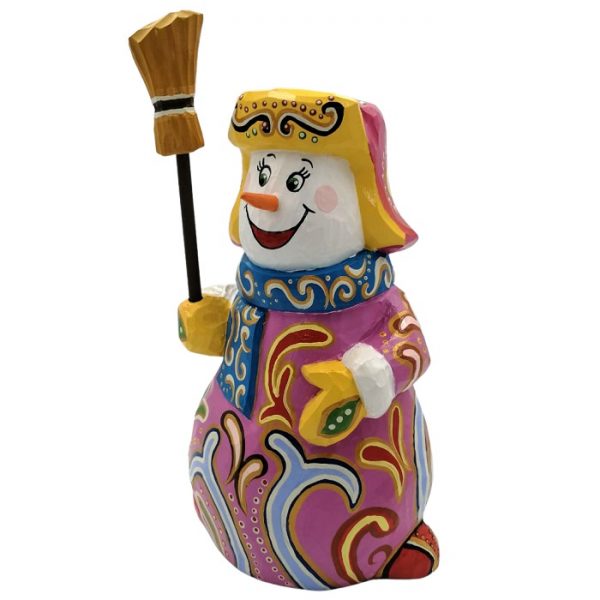 Снеговик в шапке-ушанке / бренд «Шариолка», артикул SH210.203